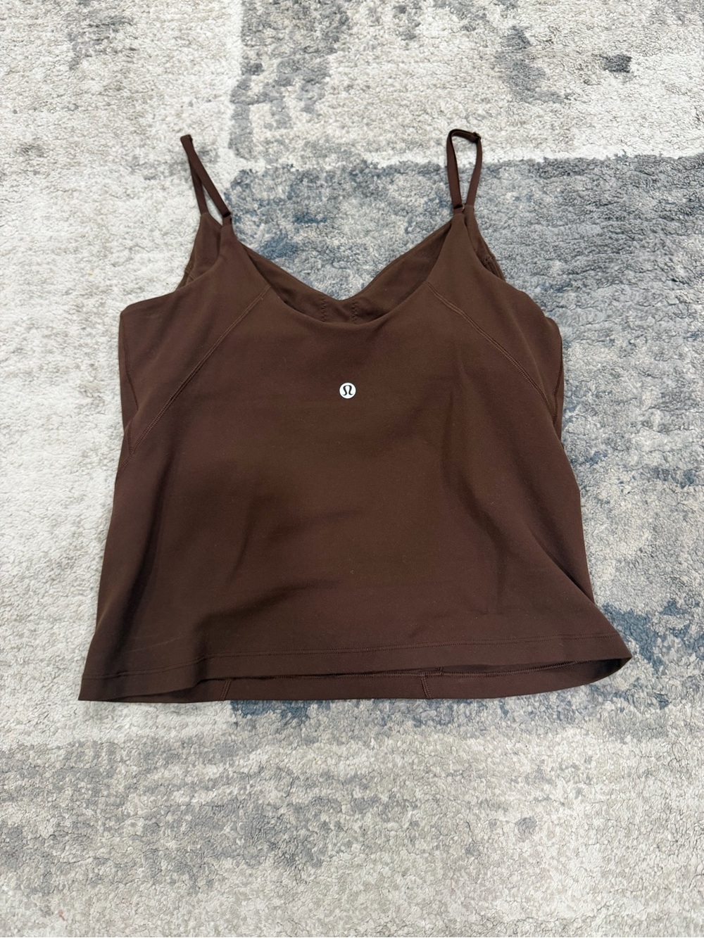 NWT Lululemon Align Waist-Length Cami Tank brown